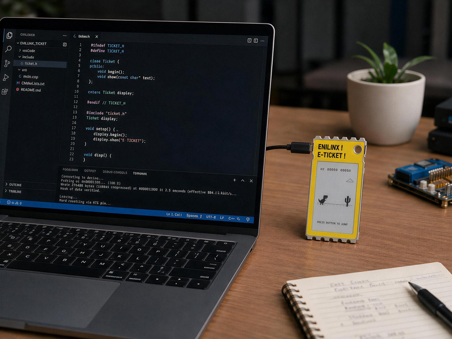 TICKEY developer hardware and firmware preview